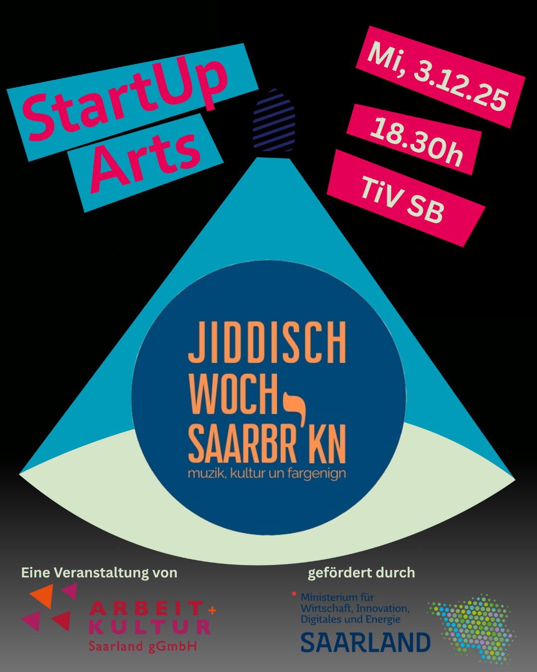 Grafik zur Veranstaltung Start up Arts