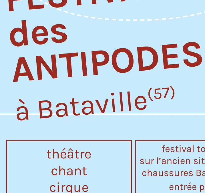 OPEN CALL : Festival des Antipodes